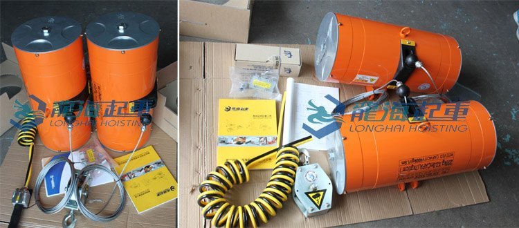 東星纏繞并聯式氣動平衡器實物圖