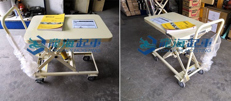 Bishamon移動作業平臺車實物圖