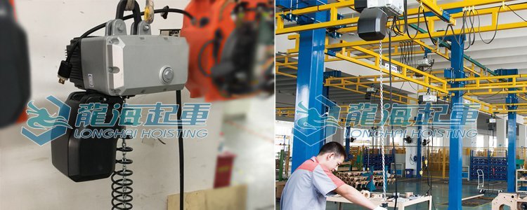 環鏈智能提升機,智能環鏈提升機應用圖