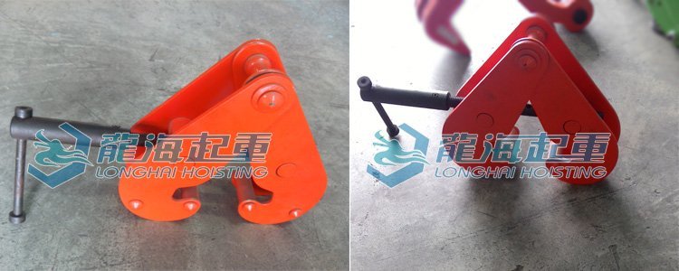 YCT型工字鋼夾鉗實物圖