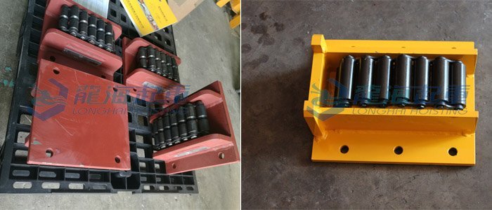 履帶式滾輪小車實物圖